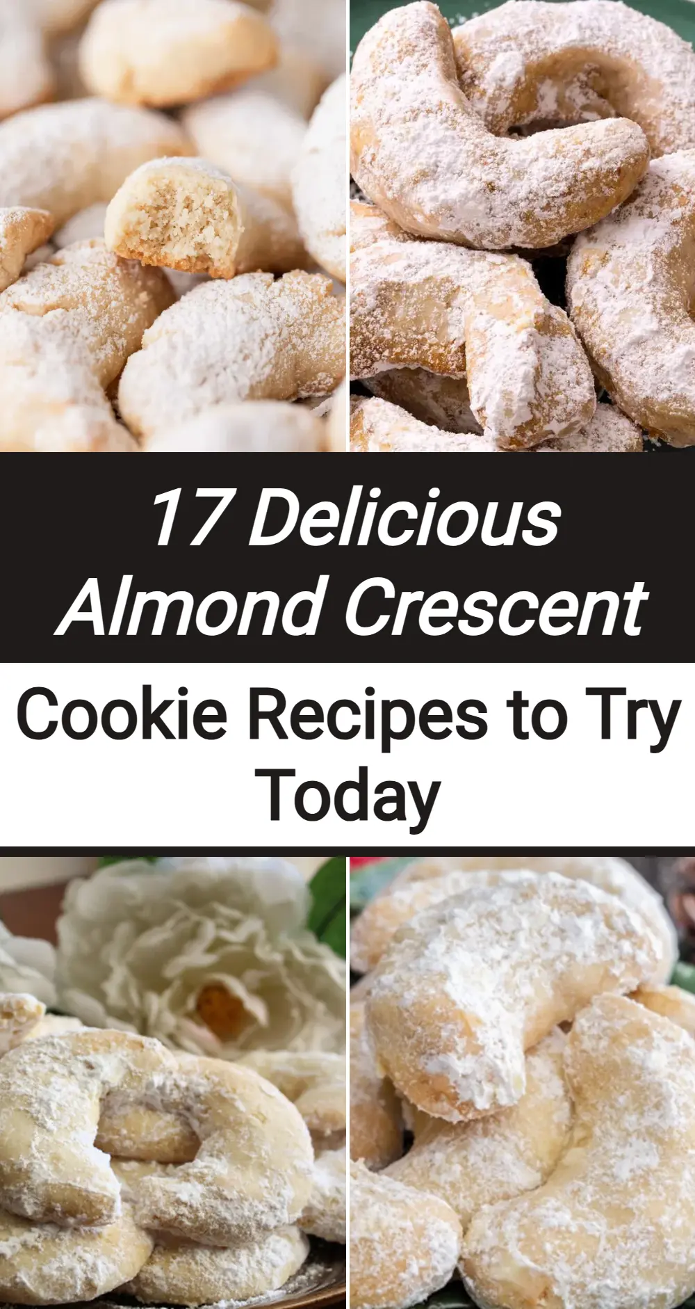 Photo of Almond Crescent Cookies