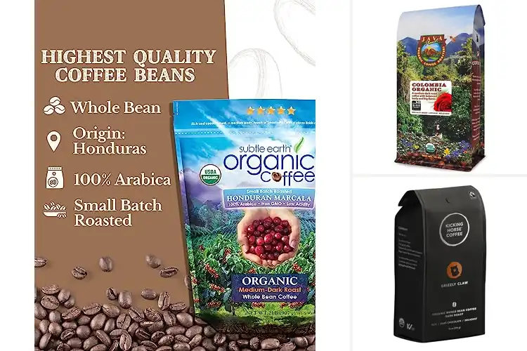 Detailed view of 10 Best 100 Percent Coffee Ingredient Coffees: Pure Joy