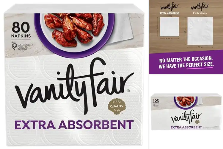 Detailed view of 10 Best Absorbent Paper Napkins For Messes: User Favs