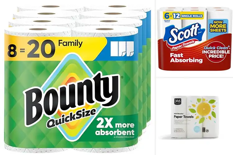 Detailed view of 10 Best Absorbent Paper Towels: Fast & Strong