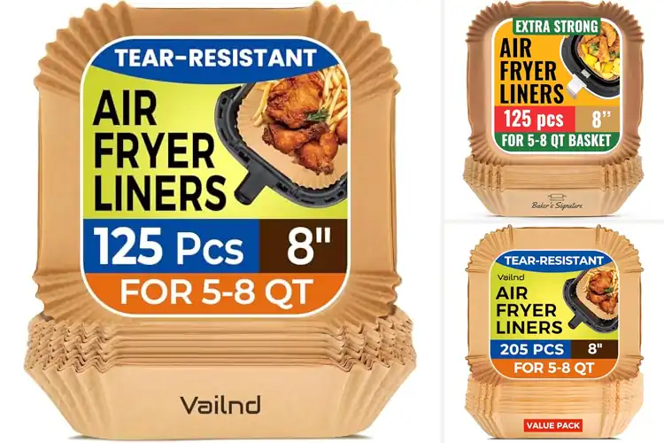Detailed view of 10 Best Air Fryer Liners for Easy Cleanup