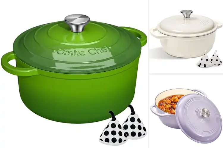Detailed view of Best All Purpose Dutch Oven For Braising Stews Roasting