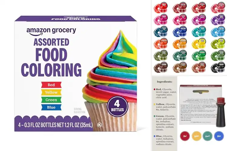 Detailed view of 10 Best Baking Food Colorings for Vibrant, Flawless Treats