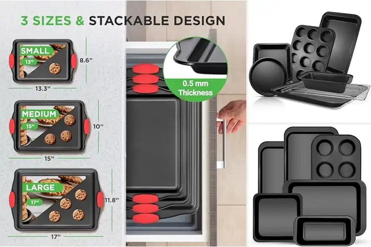 Detailed view of 10 Best Baking Pan Sets