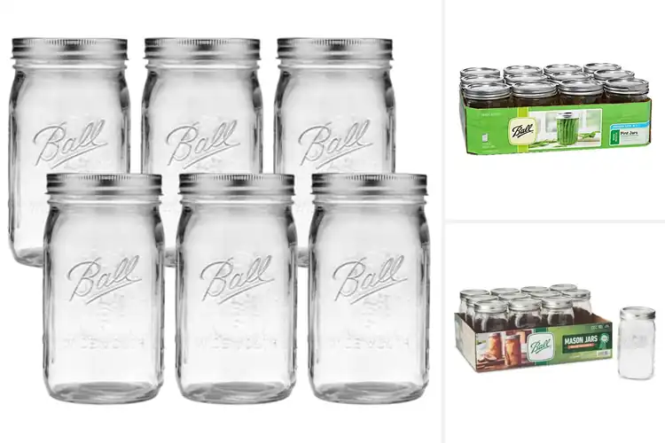 Detailed view of Best Ball Wide Mouth Jar For Canning