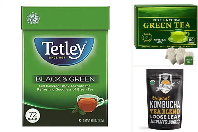Detailed view of Best Black Green Tea Blends