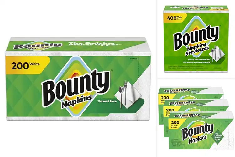Detailed view of 9 Best Bounty Napkins Bundles: Strong & Easy Cleanup
