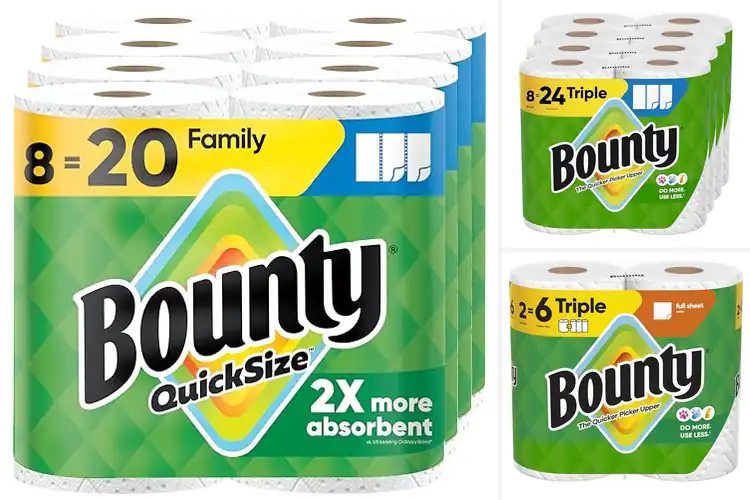Detailed view of 10 Best Bounty Paper Towels for Ultimate Clean-Up Power