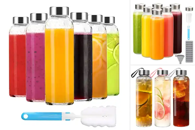 Detailed view of 10 Best BPA-Free Glass Bottles: Fresh, Leak-Proof & Eco-Friendly