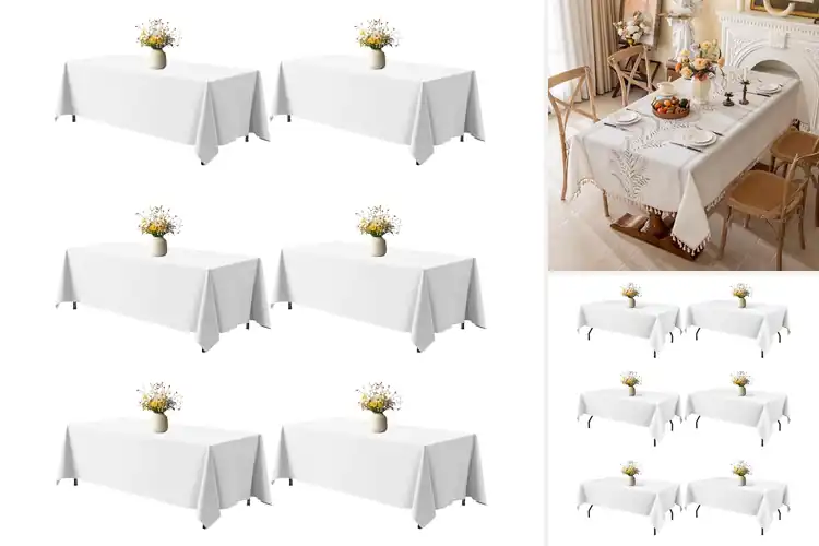 Detailed view of 10 Best Budget Tablecloths: Spill & Wrinkle-Free