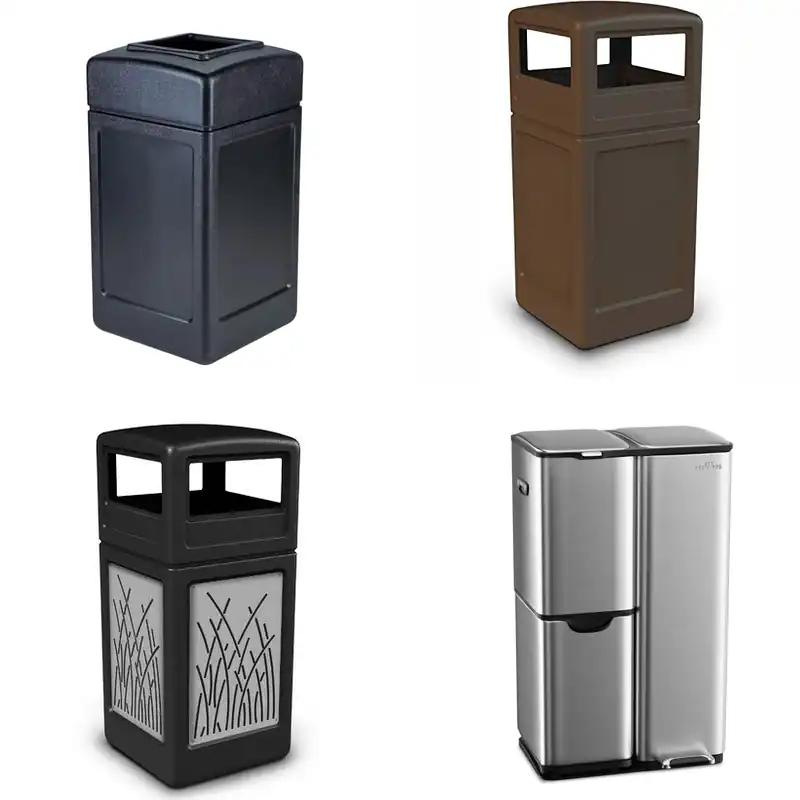 10 Best Capacity-Optimized Trash Cans for Smart Spaces