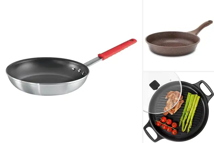 Detailed view of Best Cast Aluminum Nonstick Pans Longevity