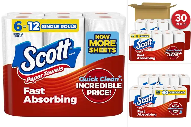 Detailed view of 10 Best Choose-A-Sheet Towels: Tough on Messes, Easy to Use