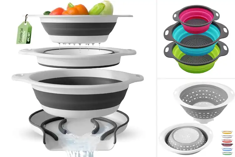 Detailed view of Best Collapsible Colanders