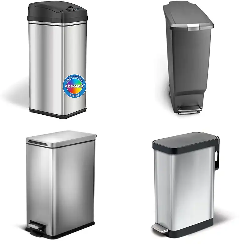 10 Best Compact Kitchen Trash Cans for Clean Spaces