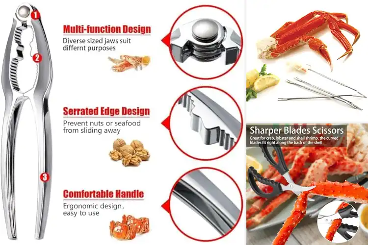 Detailed view of 10 Best Crab Forks for Effortless Seafood Dining