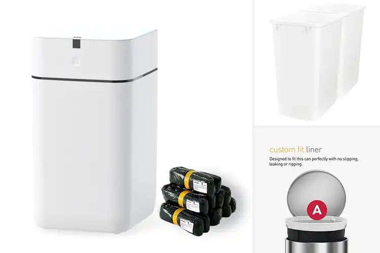Detailed view of 10 Best Custom-Fit Trash Cans for Effortless Cleanliness