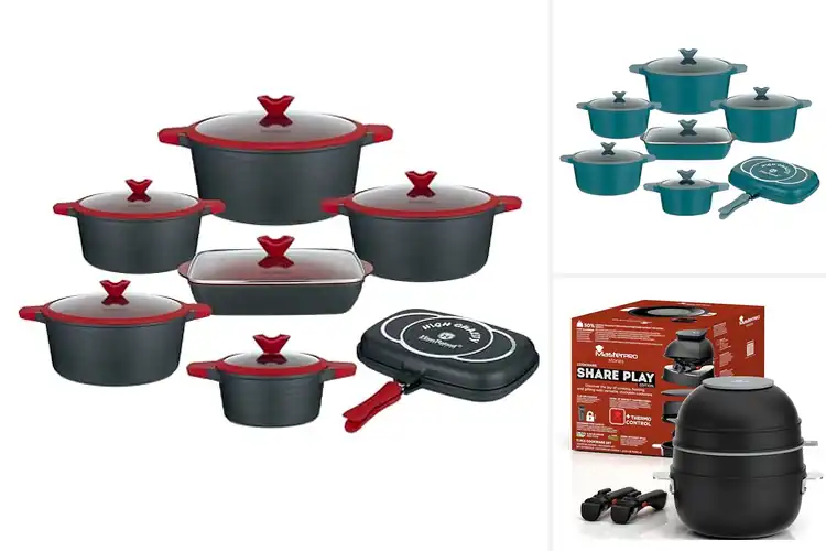 Detailed view of Best Die-Cast Aluminum Cookware Sets