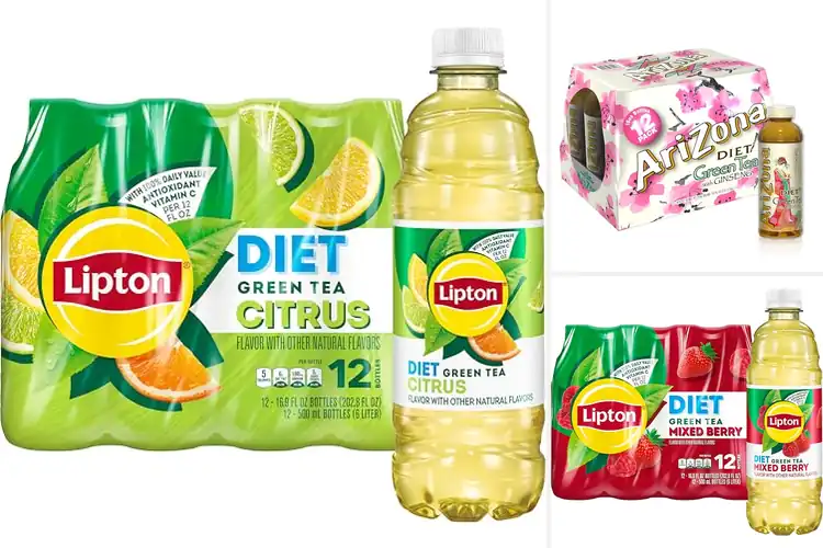 Detailed view of 10 Best Diet Green Tea Beverages: Refreshing Low-Cal Picks
