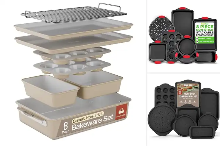 Detailed view of 10 Best Dishwasher Safe Bakeware Sets for Effortless Baking