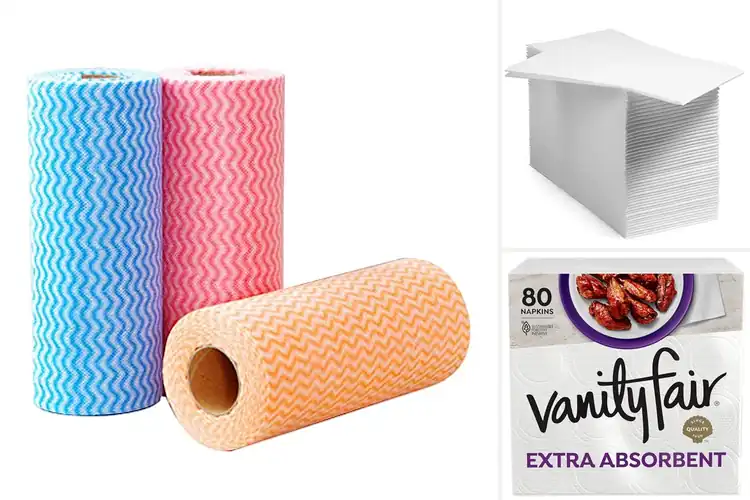 Detailed view of Best Disposable Napkins for Cleaning