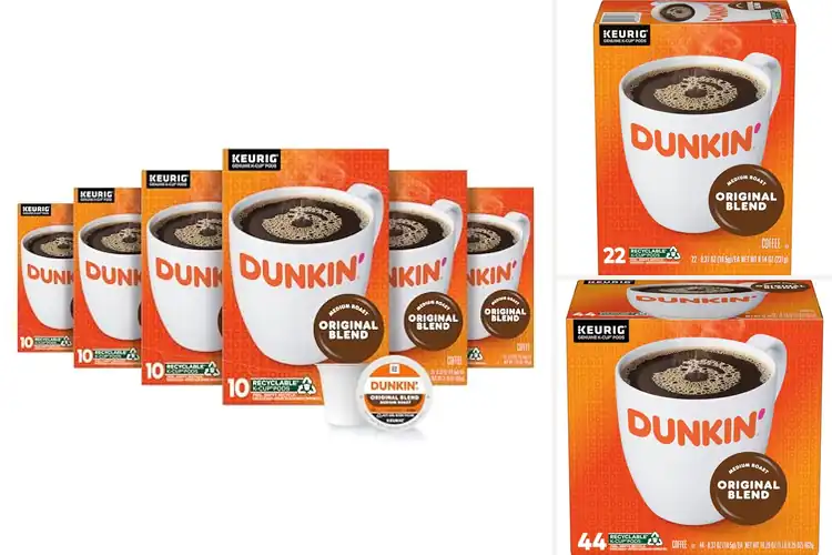 Detailed view of 10 Best Dunkin Medium Roast K-Cup Pods: Smooth Flavor Boost