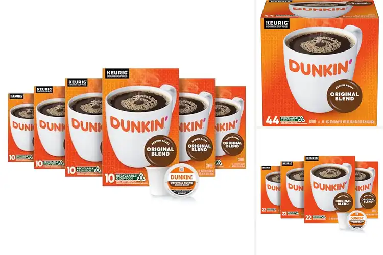 Detailed view of 10 Best Dunkin Original Blend Home Use K-Cup Pods