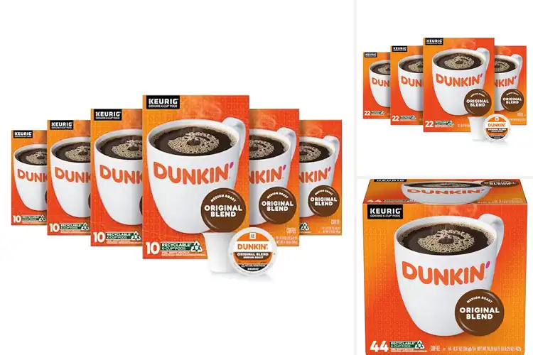 Detailed view of 10 Best Dunkin Original Blend Medium Roast K-Cups: #1 Pick