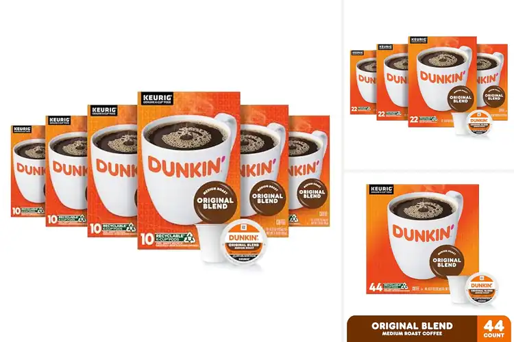 Detailed view of 10 Best Dunkin Original Blend Premium K-Cup Pods for Rich Flavor