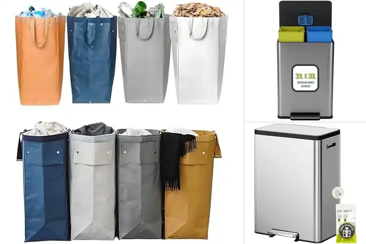 Detailed view of 10 Best Durable Kitchen Trash Bins for a Stylish, Clean Home