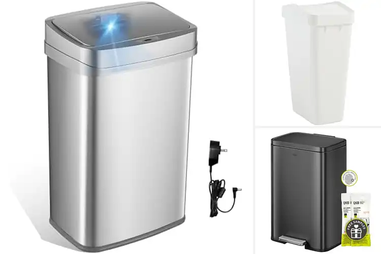 Detailed view of 10 Best Easy-Clean Kitchen Trash Cans for Fresh Homes