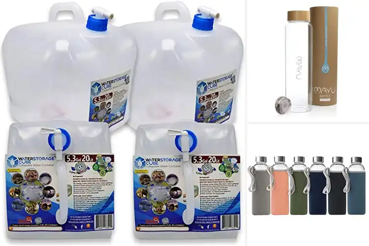 Detailed view of 10 Best Eco-Friendly Water Containers for Daily Adventures