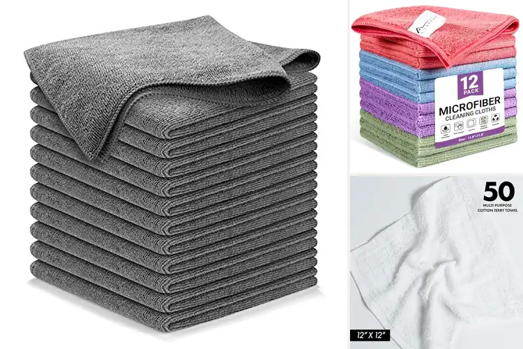 Detailed view of 10 Best Efficient Cleaning Towels: Tackle Messes Effortlessly