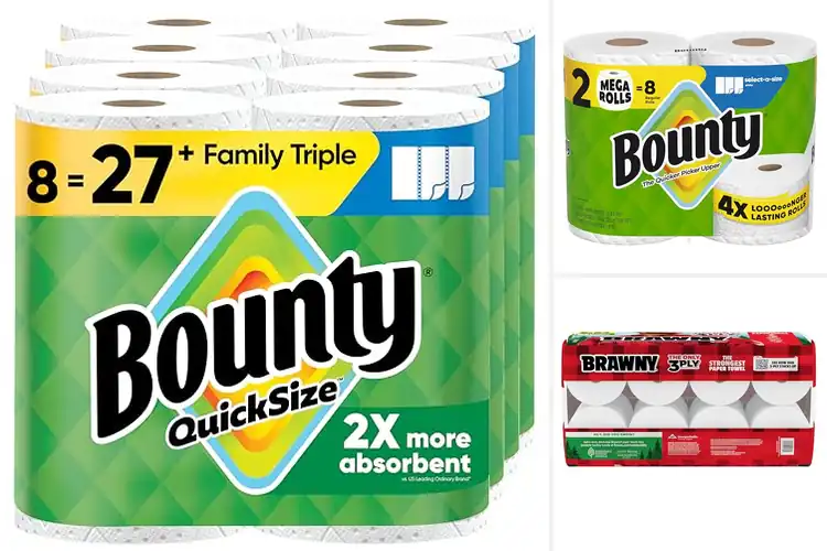 Detailed view of 7 Best Eight Family Rolls Paper Towels for Mess-Free Cleaning