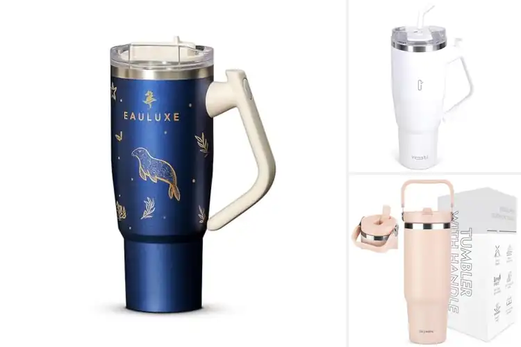 Detailed view of 10 Best Ergonomic Rotating Handle Tumbler