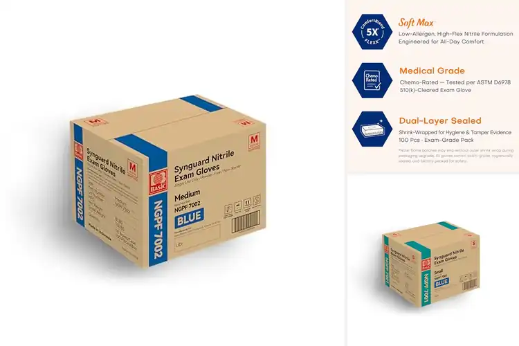 Detailed view of 10 Best Exam Gloves for Ultimate Hand Safety