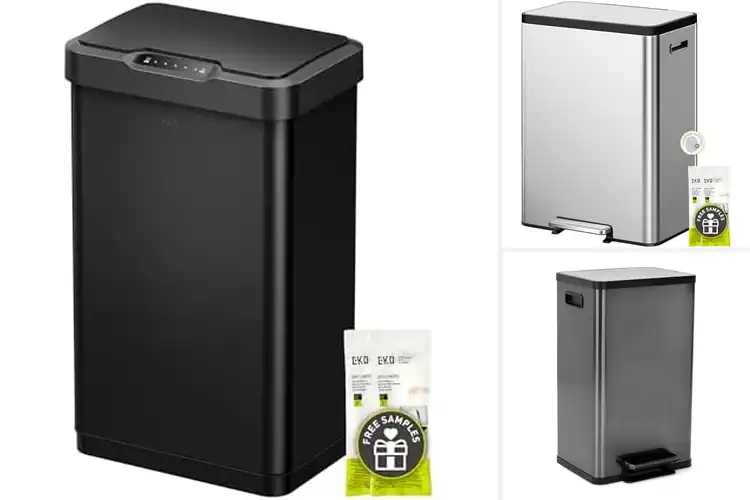 Detailed view of 10 Best Fingerprint Proof Trash Cans for a Cleaner, Stylish Home