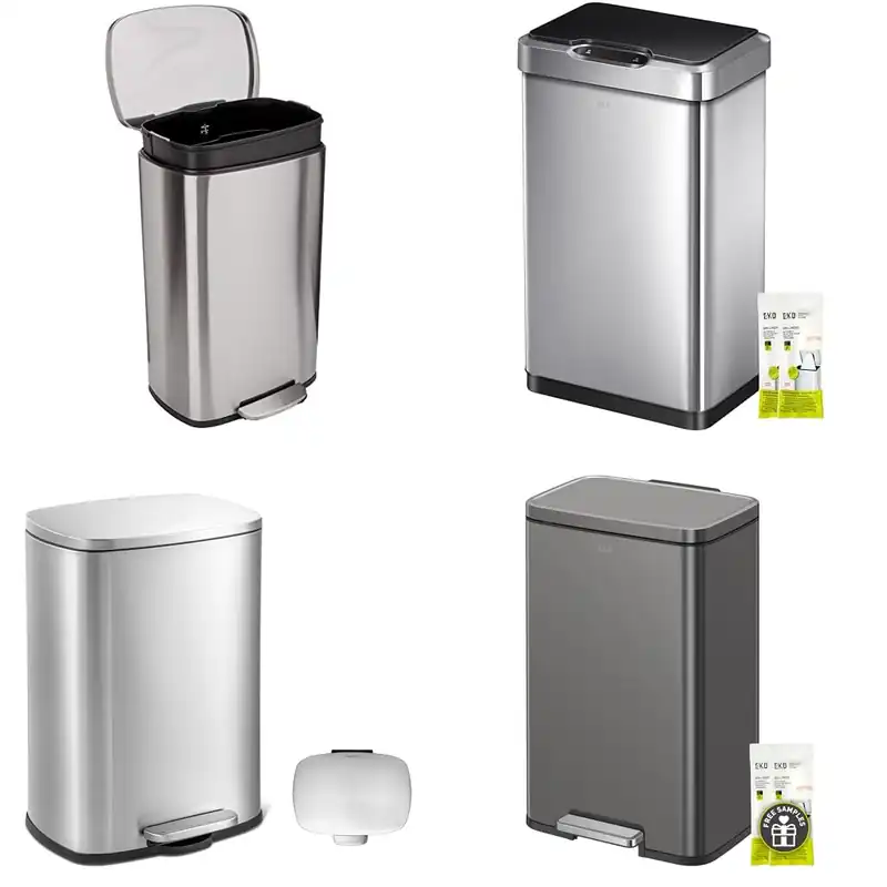 10 Best Fingerprint-Resistant Trash Cans for Spotless Kitchens