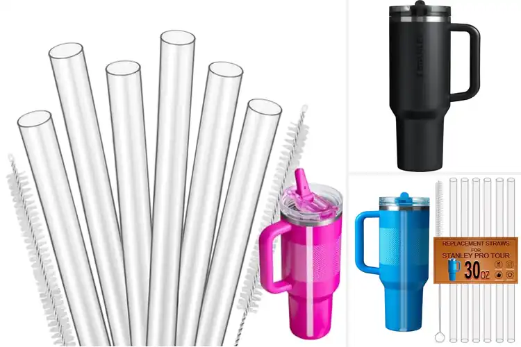 Detailed view of Best Flip Straws: Spill-Free, Reusable, and Easy to Clean