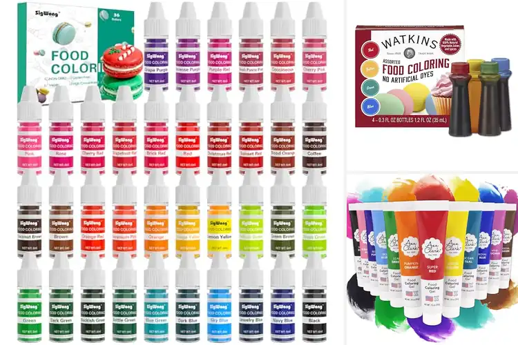 Detailed view of 10 Best Food Coloring Kits: Transform Your Baking with Color