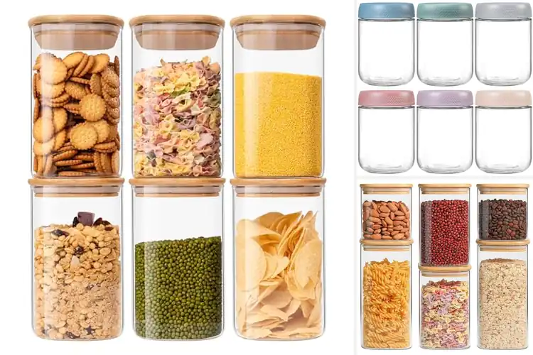 Detailed view of Best Food Storage Jars: Organize Your Kitchen with Ease