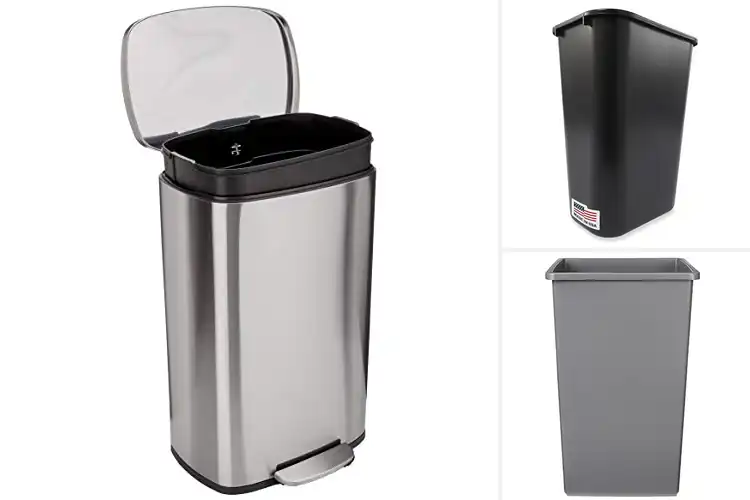 Detailed view of 10 Best Garbage Containers for a Cleaner Home