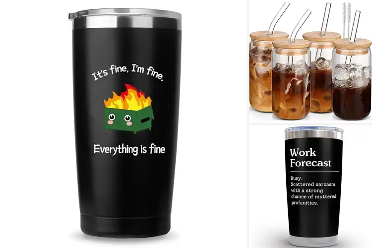 Detailed view of 8 Best Gift Tumblers That Bring Smiles Daily