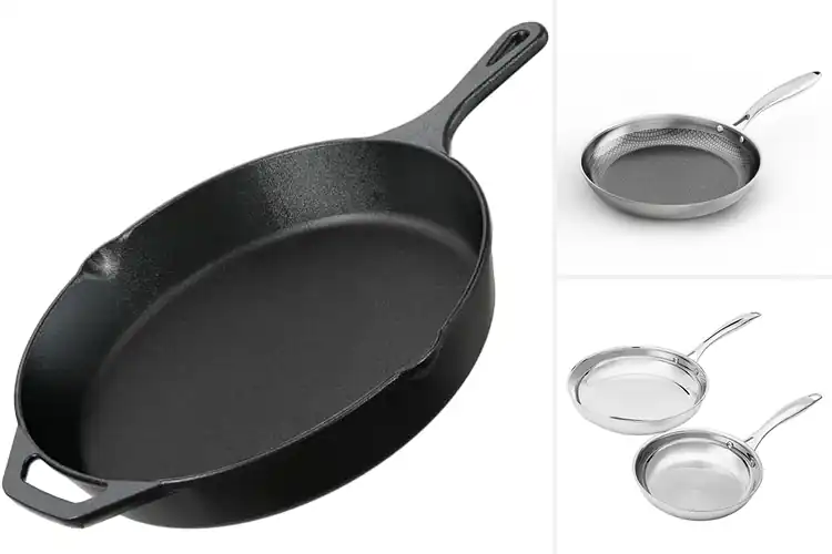 Detailed view of Best Heat-Distributing Pans: 10 Top Picks for Even Cooking
