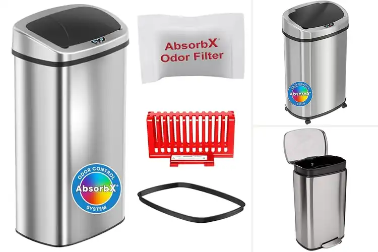 Detailed view of 10 Best Heavy-Duty Kitchen Trash Cans That Never Quit