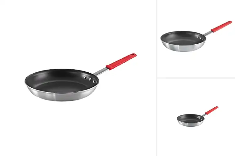 Detailed view of Best Heavy Gauge Aluminum Frying Pans
