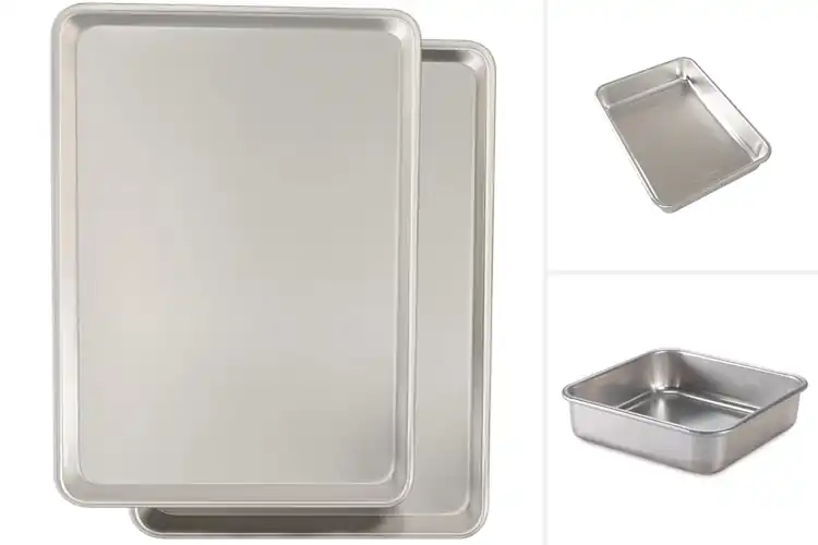 Detailed view of Best Heavy Gauge Aluminum Pans