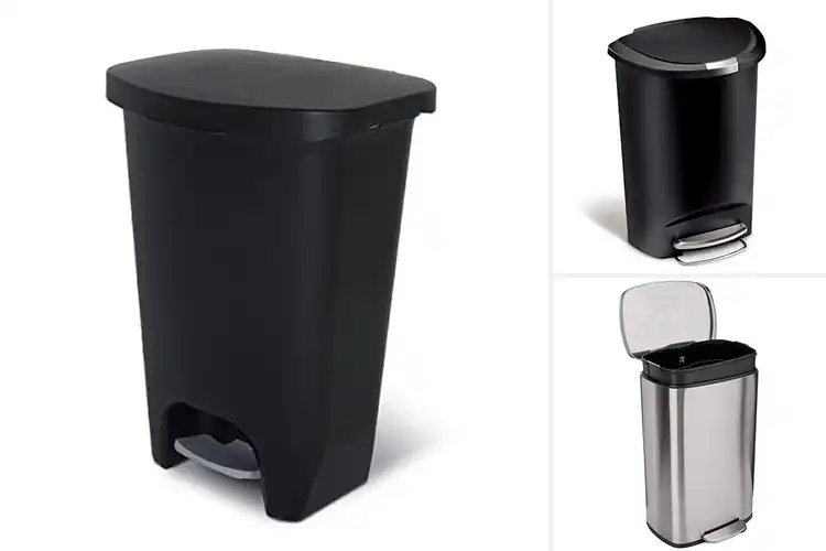Detailed view of 10 Best Indoor Kitchen Trash Cans to Keep Your Space Clean & Easy