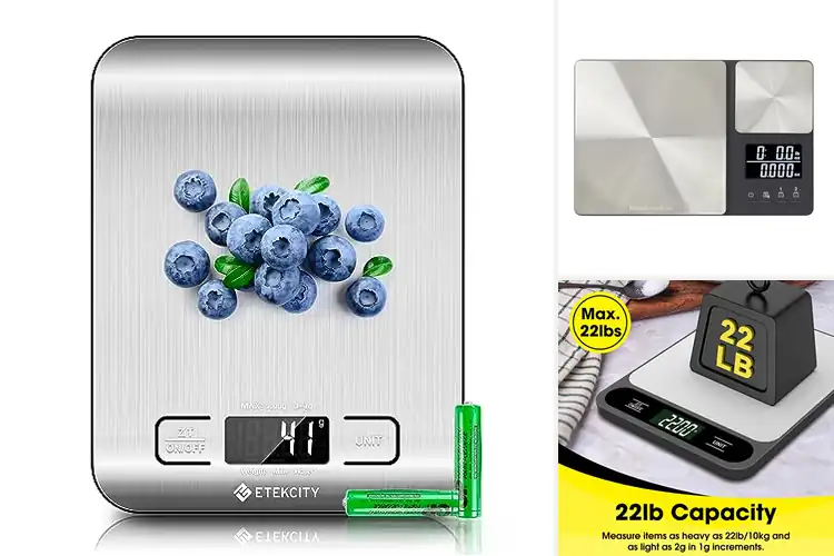 Detailed view of 10 Best Ingredient Scales: Precise Picks for Cooking