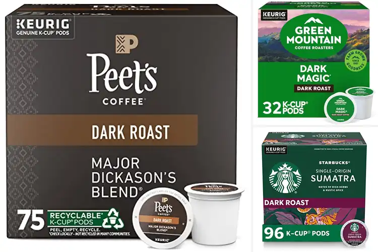 Detailed view of 10 Best K-Cup Dark Roast Coffee for Bold Flavor